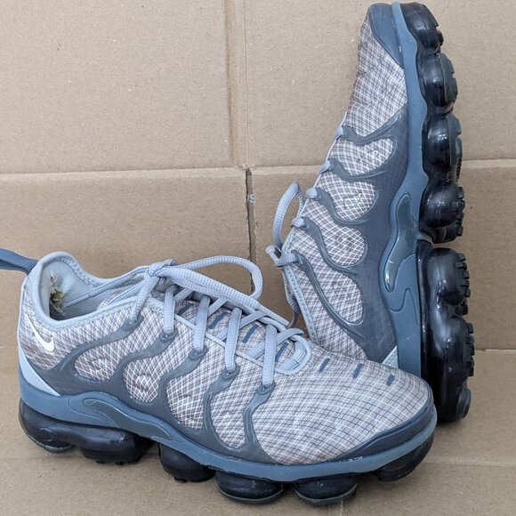 Nike Air VaporMax Plus Mens Sz 7 Wolf Grey White Dark Grey 924453-019 main image 11